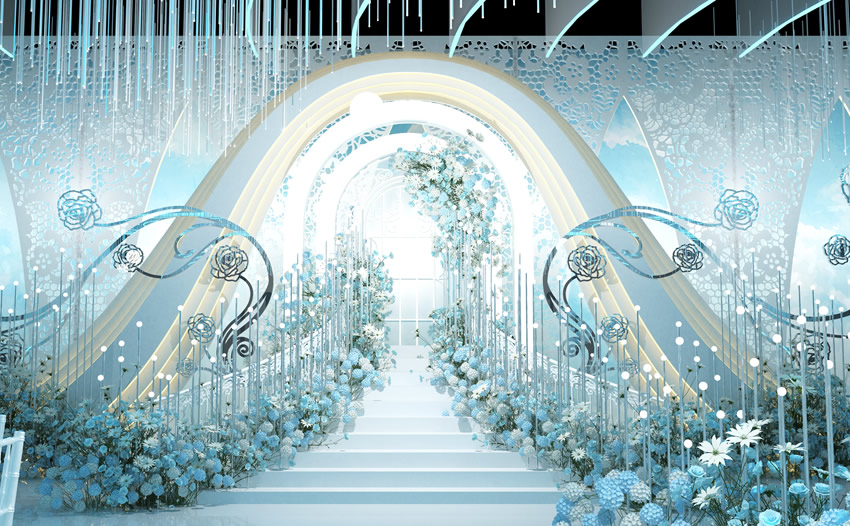 吉木乃釡香烙馍村水晶厅效果展示